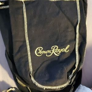 Crown Royal Bag. Black lot of 5.